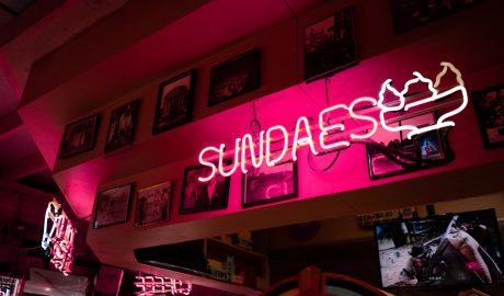 Photo Ice cream sundae