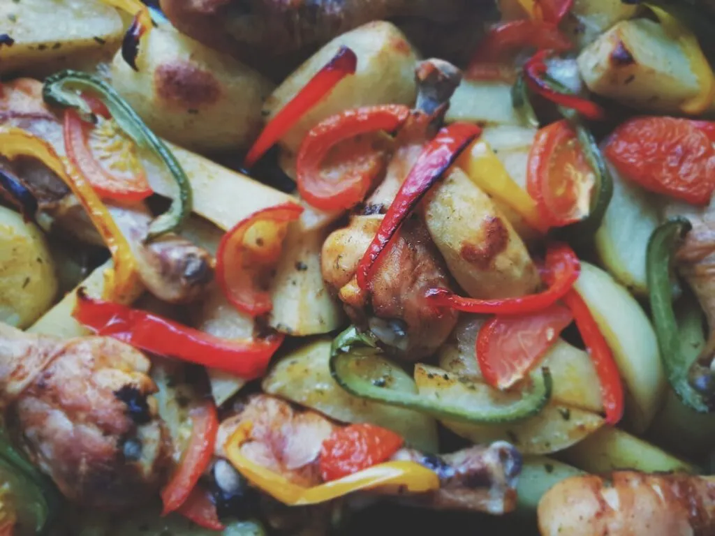 Photo Grilled vegetables