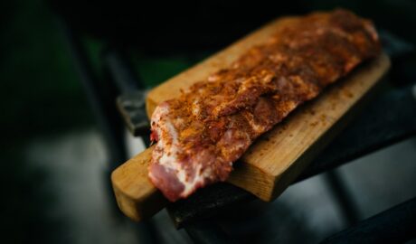 Photo Grilled ribs