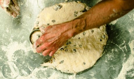 Photo dough rising uniform