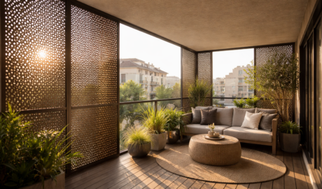 Cum asigură panourile din metal traforate intimitatea în spațiile rezidențiale