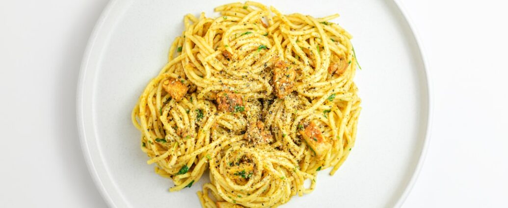 Photo pasta recipe