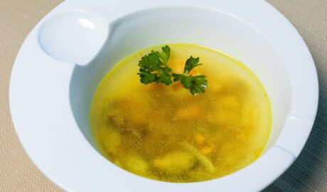 Photo cream pumpkin soup