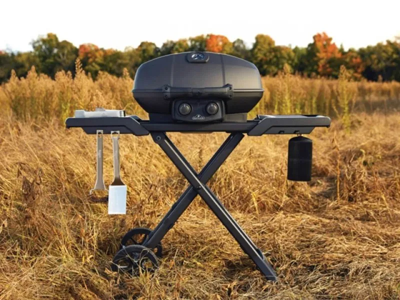 Un grill pe gaz profesional se vede în timp