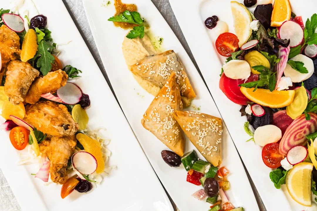 Photo tasty dishes