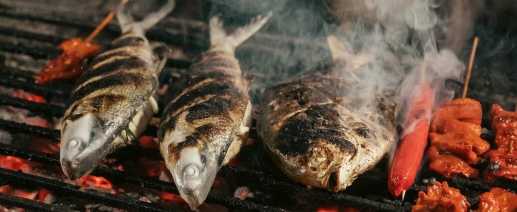 Photo grilled fish