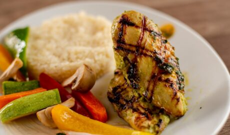 Photo grilled chicken breast