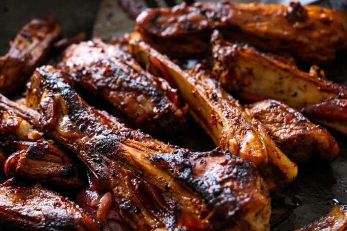 Photo pork ribs recipe