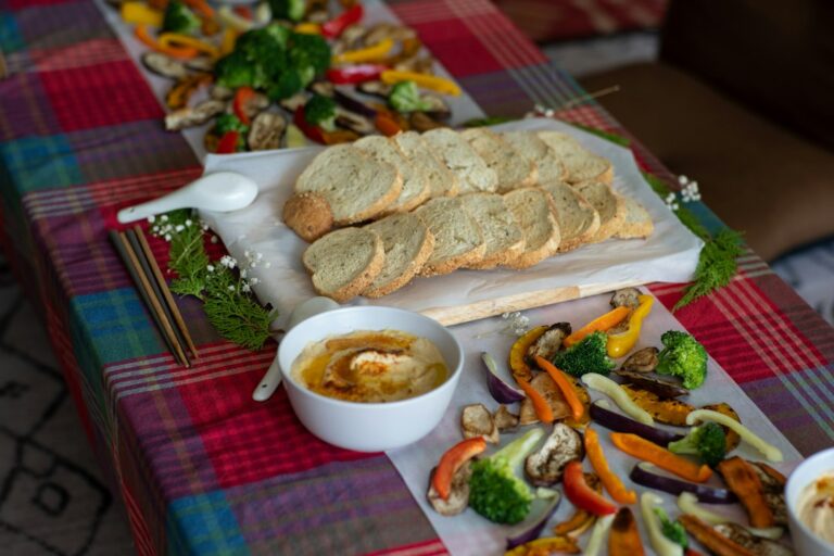 Photo grilled vegetables