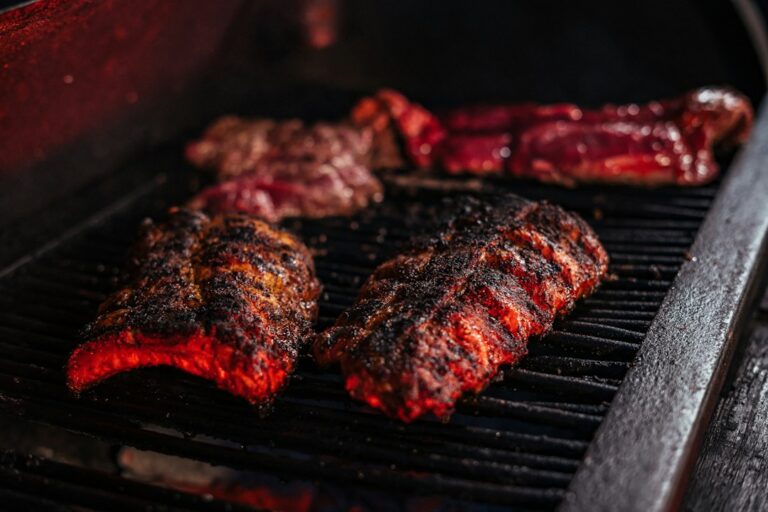 Photo grilling beef