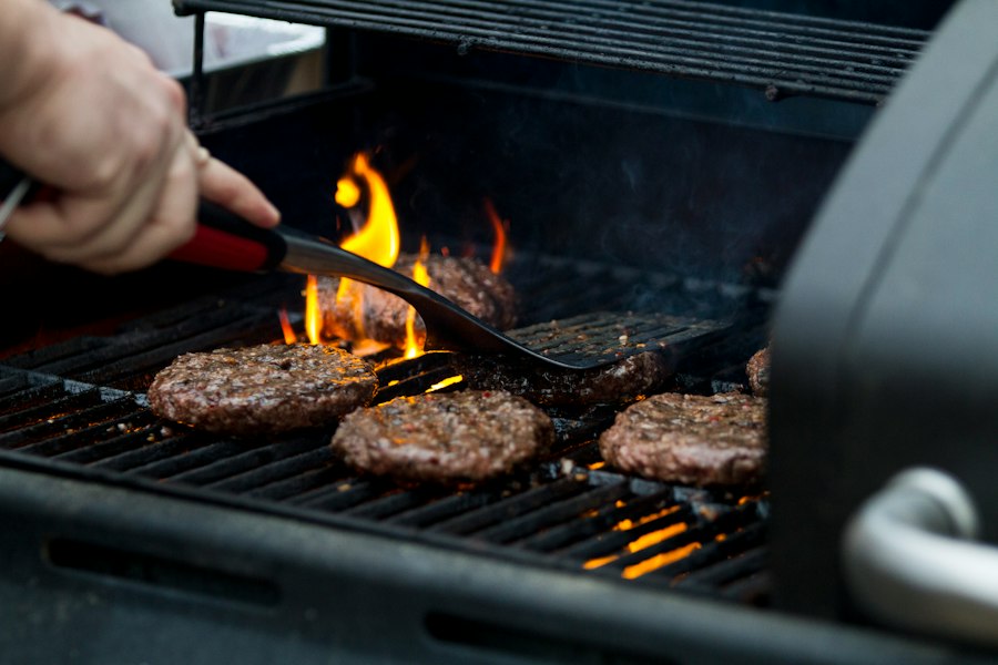 grilling beef