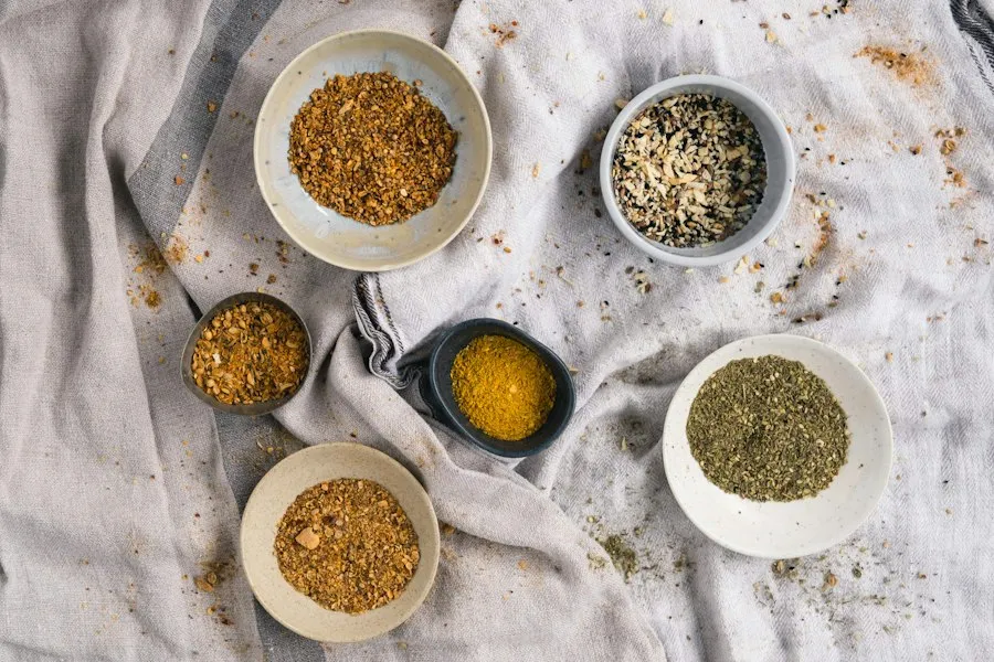 Photo marinades and spices guide