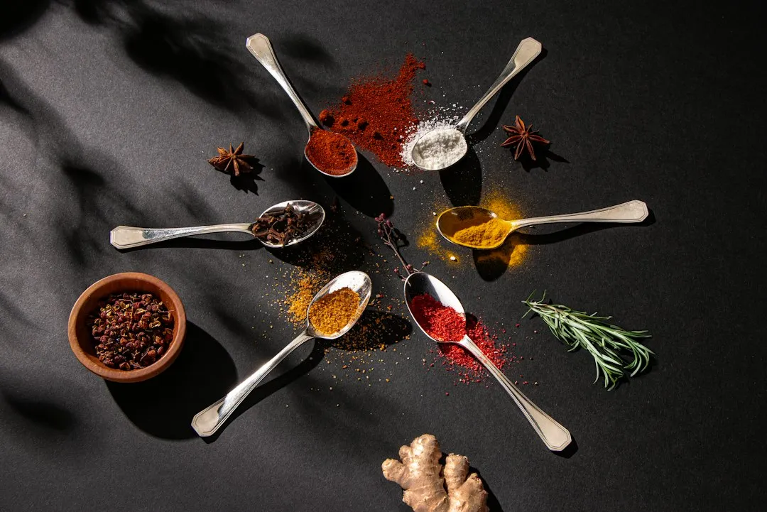 Photo marinades and spices benefits research