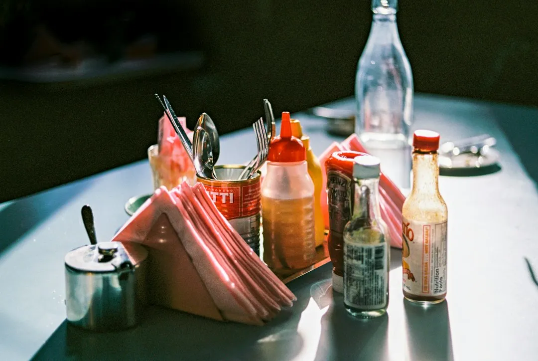 Photo grill sauces variety